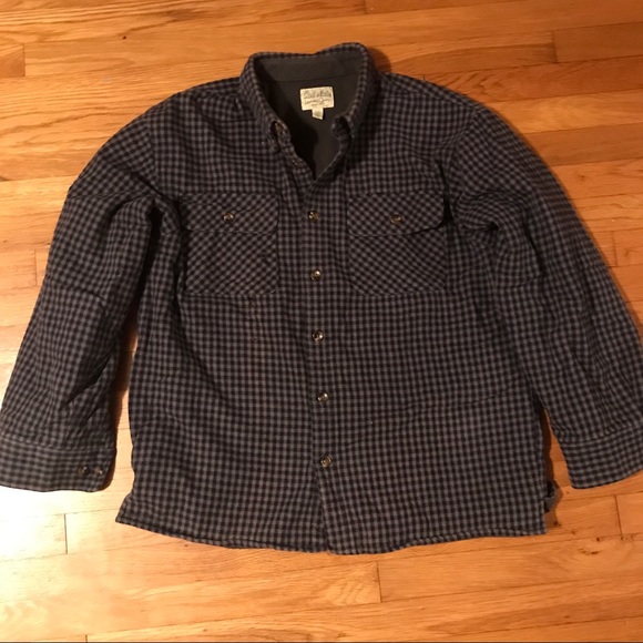 Cabela’s button up flannel with fleece lining. - Picture 2 of 7